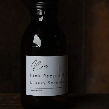 128 pink pepper rose reed diffuser