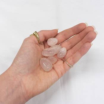 rose quartz A handful of Rose Quartz