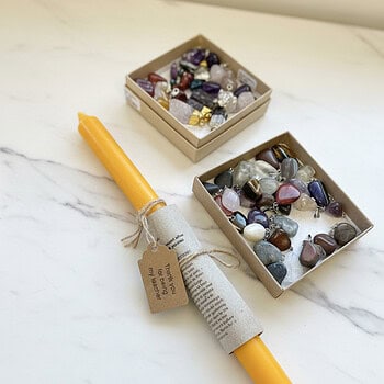 Hand-Poured Yellow Olive Wax Candle